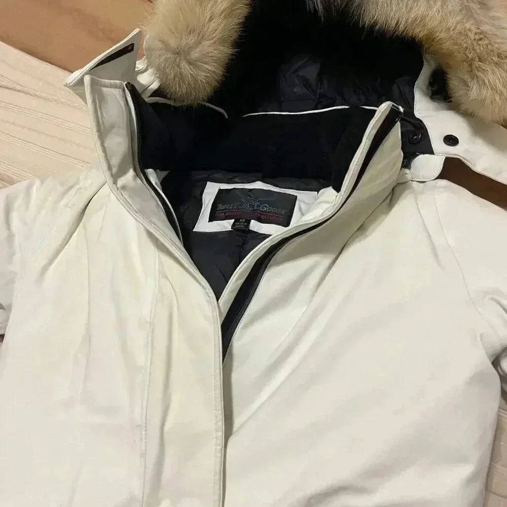 Triple FAT Goose Ellaria Waterproof Parka (White) - Picture 5 of 7